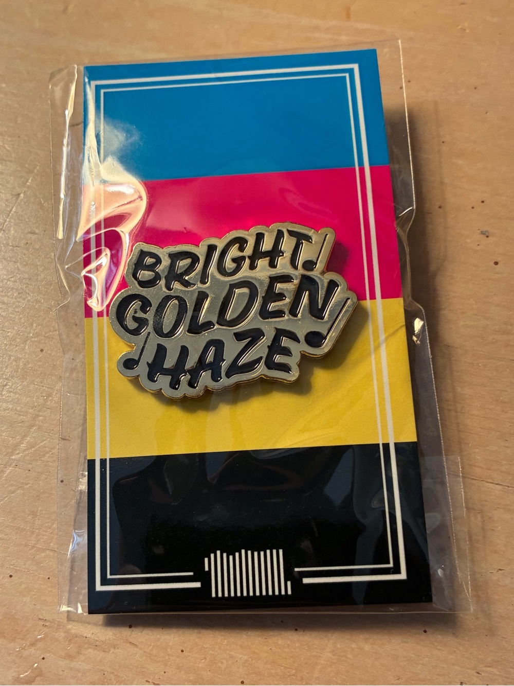 Bright Golden Haze Oklahoma Contemporary Art Museum - Brand New Lapel Pin NIP